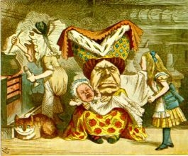 Illustration of Alice in
Wonderland by Sir John Tenniel (1865)